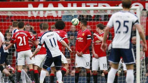 Bàn thua choáng váng của M.U.