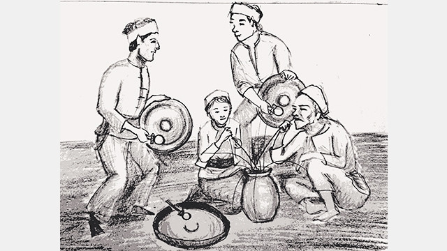 Cồng chiêng vang vọng bản Mường