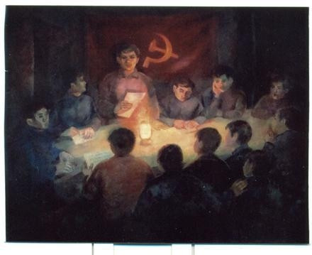 Chi bộ Cộng sản đầu tiên ở Ðông Sơn, Thanh Hóa.     