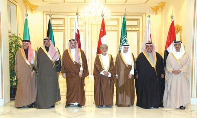 Các bộ trưởng GCC tại cuộc họp bất thường ở A-rập Xê-út. Ảnh arabnews.com