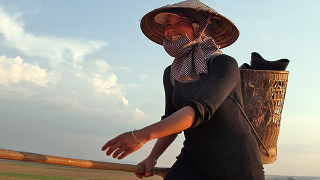 Cô gái Rơ Ngao sau ngày lên rẫy.