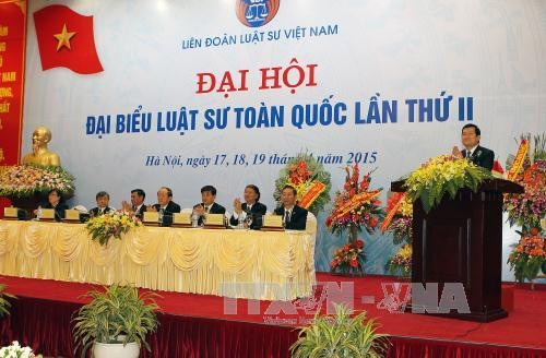 95 thành viên được bầu vào Hội đồng Luật sư toàn quốc nhiệm kỳ II