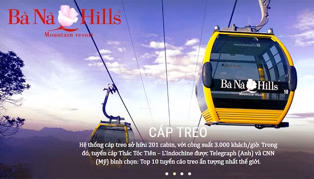 Công ty cổ phần Dịch vụ Cáp treo Bà Nà được cấp mã BNC