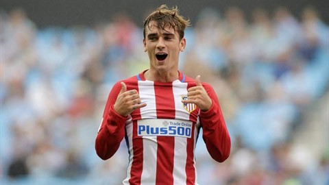 Antoine Griezmann đã có màn trình diễn tuyệt vời trong màu áo Atletico Madrid ở mùa giải 2015/16.