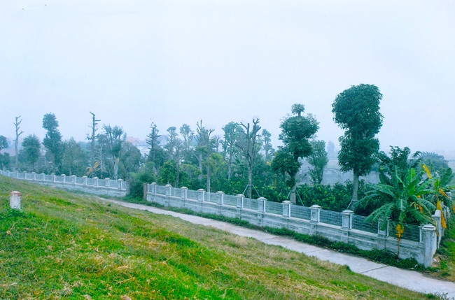 Một góc khu trang trại sinh thái tổng hợp ở xã Xuân Canh, huyện Đông Anh.