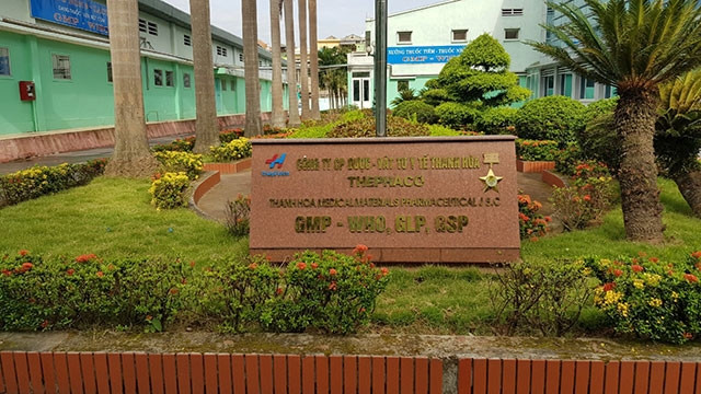 Trụ sở Công ty CP Dược - Vật tư y tế Thanh Hóa.