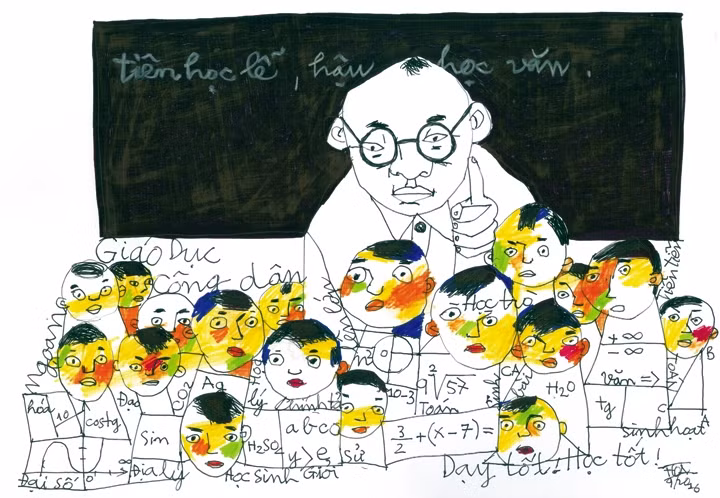 Minh họa: ĐẶNG XUÂN HÒA