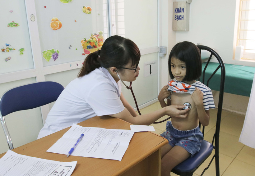 Khám sàng lọc bệnh tim miễn phí cho trẻ em trên địa bàn tỉnh Điện Biên