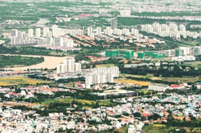 Một góc TP Hồ Chí Minh.