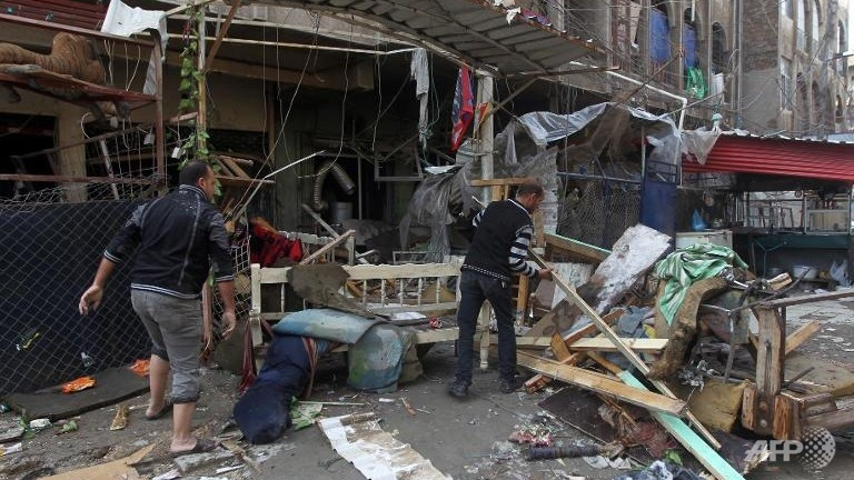 Đánh bom hàng loạt ở Iraq làm gần 40 người chết