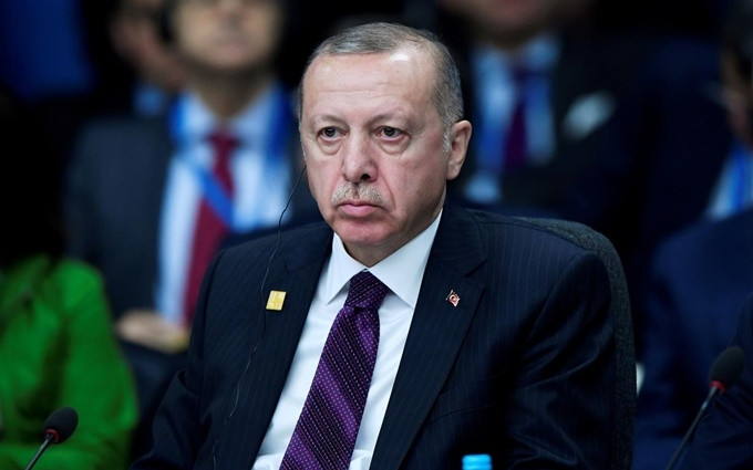 Tổng thống Thổ Nhĩ Kỳ Tayyip Erdogan. (Ảnh: Reuters)