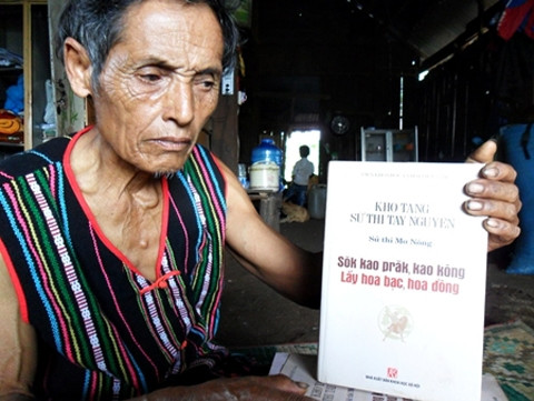 "Báu vật sống" của sử thi Tây Nguyên