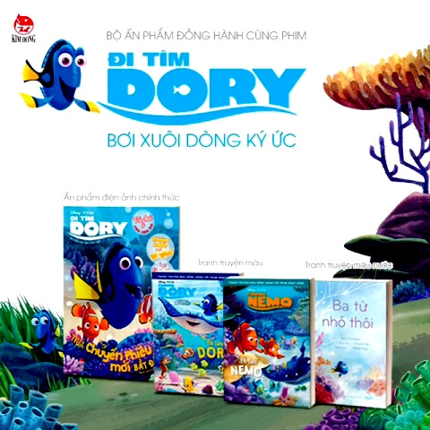 Ra mắt bộ ấn phẩm đồng hành cùng phim hoạt hình “Đi tìm Dory”