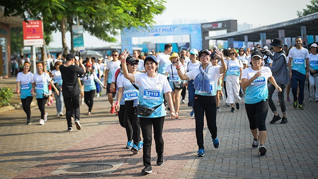 5.000 bước chân vì bệnh nhân ung thư