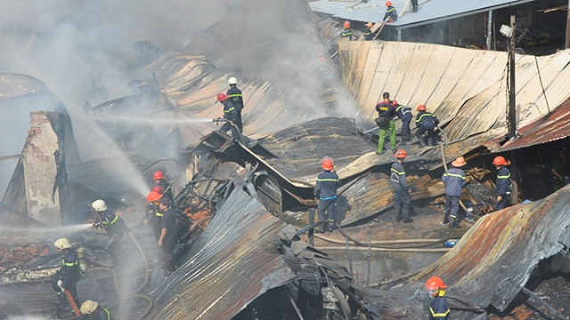 Nhiều nhà xưởng ở TP Hồ Chí Minh có nguy cơ cháy nổ cao.