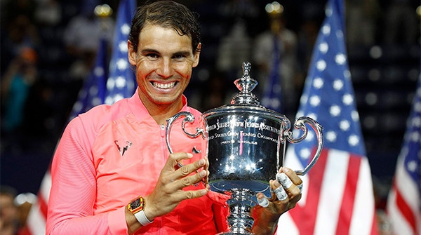 Nadal với chức vô địch Grand Slam thứ 16 trong sự nghiệp.