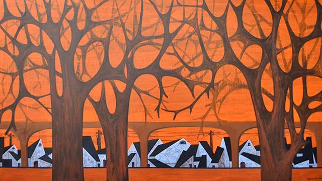 Tác phẩm Mùa hè (2016). 