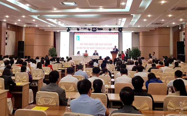 Quang cảnh Hội thảo nghề tẩm quất xoa bóp.