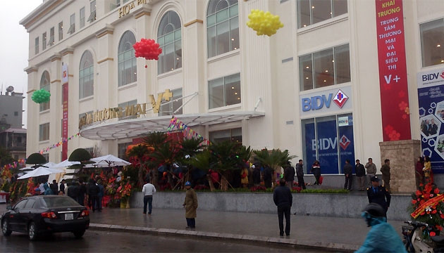 Trung tâm thương mại miễn phí thuê mặt bằng đầu tiên tại Việt Nam