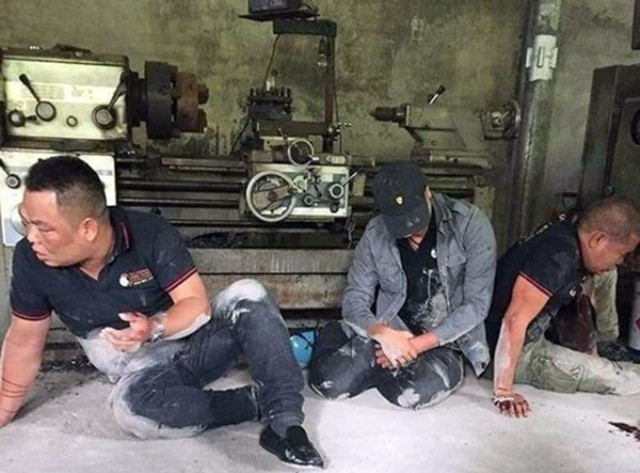 Ba nhân viên CTCP Dịch vụ Hưng Thịnh bị đánh.