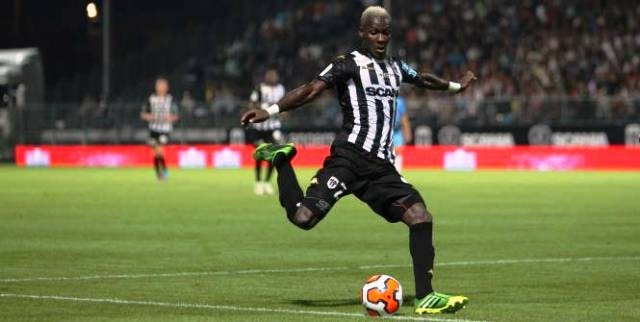 Tiền đạo Mohamed Yattara của Angers. (Ảnh: l'equipe).