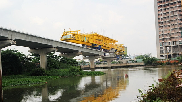 Việc xây dựng tuyến Metro TP Hồ Chí Minh đang gặp nhiều khó khăn về vốn.