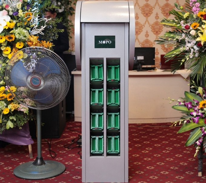 Trạm sạc pin Mopo.
