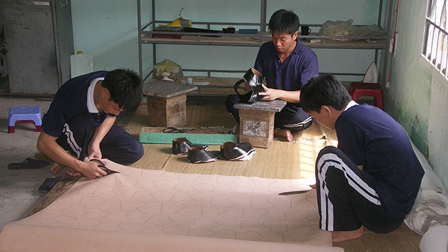 Học viên lao động tại cơ sở.