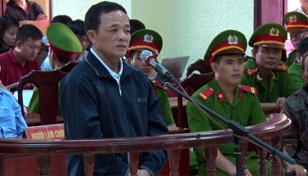 Bị cáo Nguyễn Văn Thúy thừa nhận hành vi phạm tội của mình.