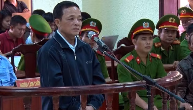 Bị cáo Nguyễn Văn Thúy thừa nhận hành vi phạm tội của mình.