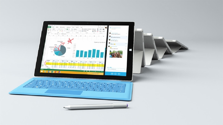 Máy tính bảng Surface Pro 3 của Microsoft.