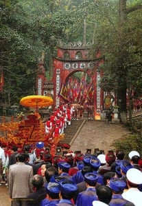 Đền Hùng, di tích lịch sử nổi tiếng của Việt Nam.