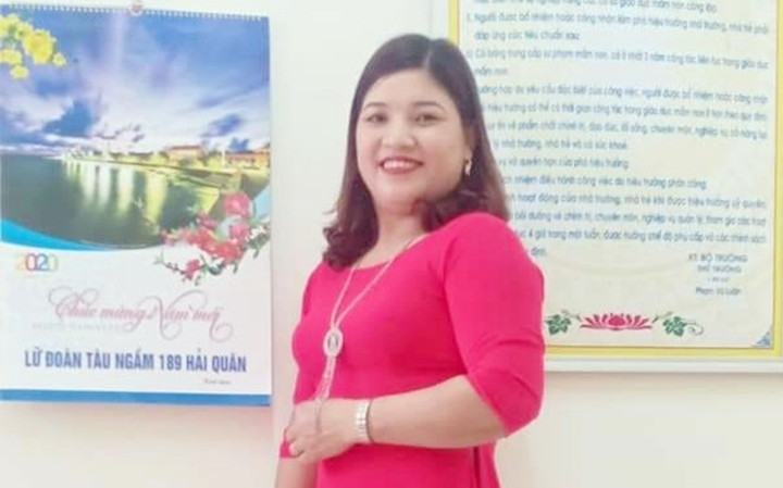 Võ Thị Hương (ảnh) đoạt giải Nhất tuần thi thứ ba Cuộc thi tìm hiểu 90 năm Ngày truyền thống ngành Tuyên giáo của Đảng.