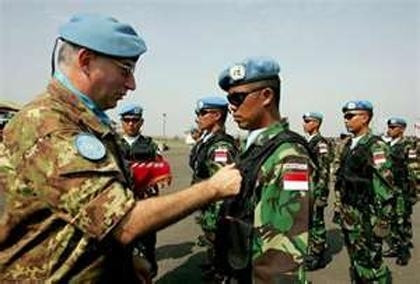 Lực lượng gìn giữ hòa bình của LHQ tại Li-băng.