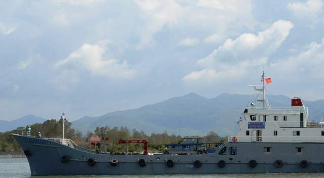 Tàu Gia Hân 02, chiếc tàu vỏ thép đầu tiên được đóng mới theo Nghị định 67/CP của tỉnh Bà Rịa-Vũng Tàu.