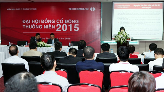 Techcombank đặt mục tiêu đạt 2.000 tỷ đồng lợi nhuận năm 2015