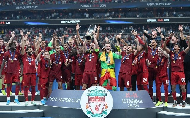 Liverpool lần thứ tư giành Siêu cúp châu Âu. (Ảnh: UEFA)