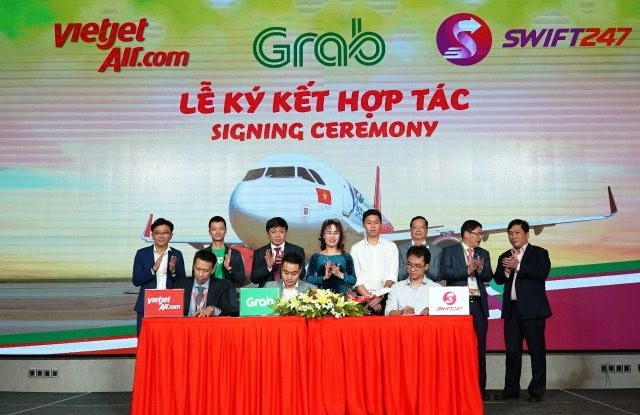 Vietjet, Swift247 và Grab cung cấp dịch vụ giao nhận hàng hỏa tốc