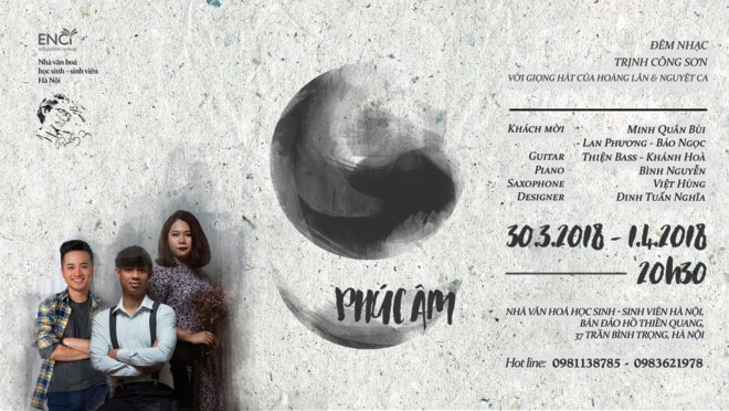 “Phúc âm” - Đêm nhạc tưởng niệm 17 năm ngày mất nhạc sĩ Trịnh Công Sơn 