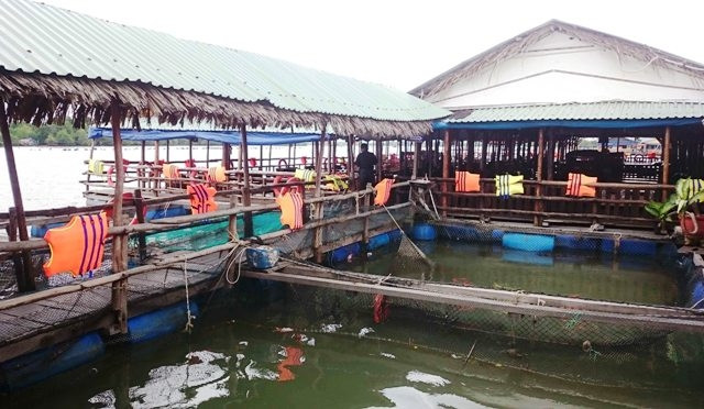 Kiểm tra, tạm đình chỉ các nhà hàng nổi trên sông ở Vũng Tàu