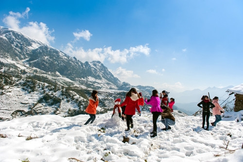 Săn “tuyết nhiệt đới”