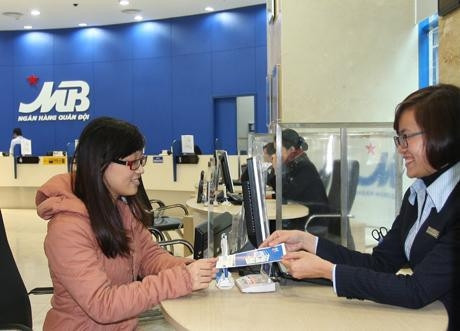 Một điểm giao dịch của MB.