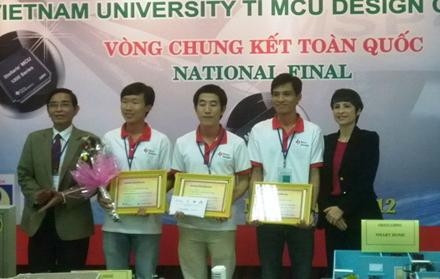 Đội Chipfc của ĐH Bách khoa TP Hồ Chí Minh giành giải nhất.