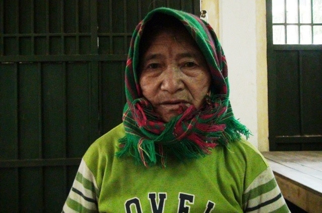 Đối tượng Vừ Thị Mỷ tại Cơ quan công an tỉnh Hà Giang.