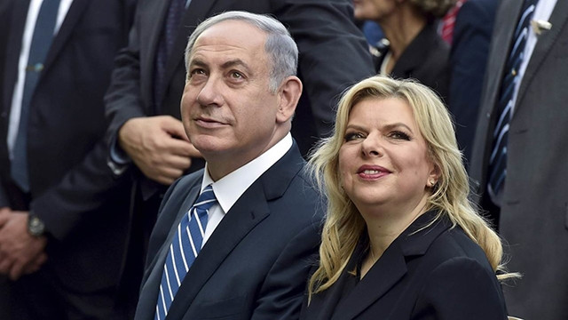 Bà Sara và Thủ tướng Netanyahu tham dự một sự kiện tại Tel Aviv. Ảnh: JEWISH JOURNAL