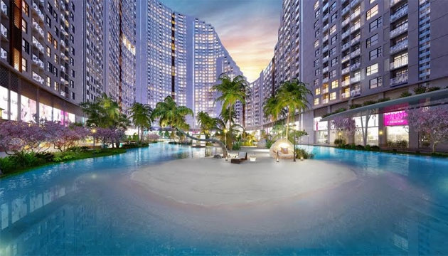 Dự án bất động sản đầu tiên có biển nhân tạo tại Việt Nam