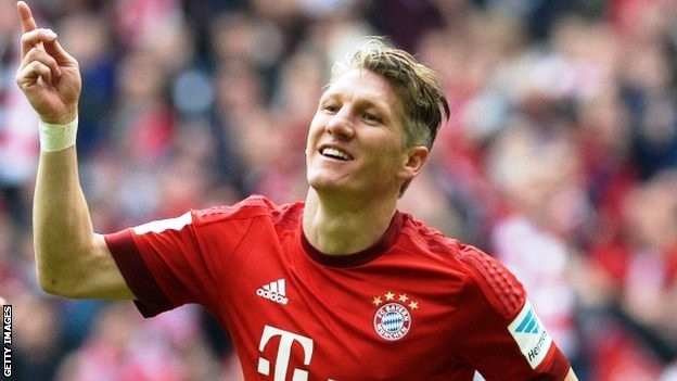 Tiền vệ Bastian Schweinsteiger.