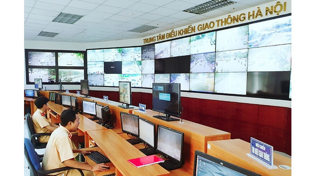 Hà Nội hiện có hơn 200 camera phục vụ công tác xử lý vi phạm giao thông.