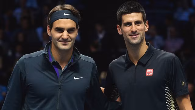 Roger Federer và Novak Djokovic thất bại ở một trận đánh đôi
