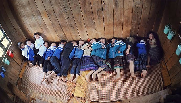 Tác phẩm dự thi "Lớp em ở La Pán Tẩm".